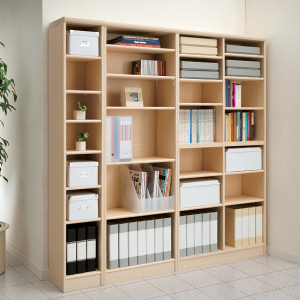 本棚ブックシェルフエースラックカラーラック約幅117cm約高さ89cm