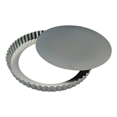 タルト型 パイ型 丸型 22cm 底取 スチール製 クロームメッキ