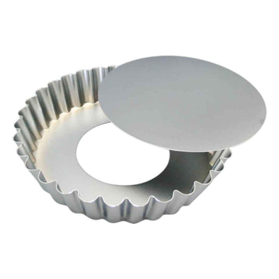 タルト型 パイ型 深型 丸型 22cm 底取 スチール クロームメッキ