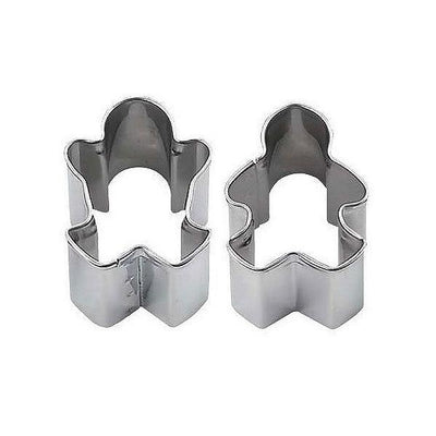 クッキー型 クッキーカッター 抜き型 ジンジャーマン ステンレス製 2個入