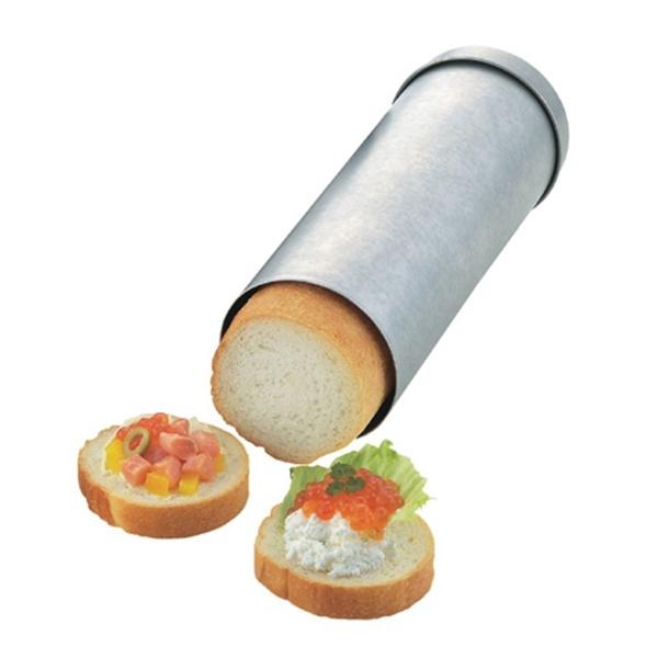 カナッペ型パン型抜き型サークルブレッド丸