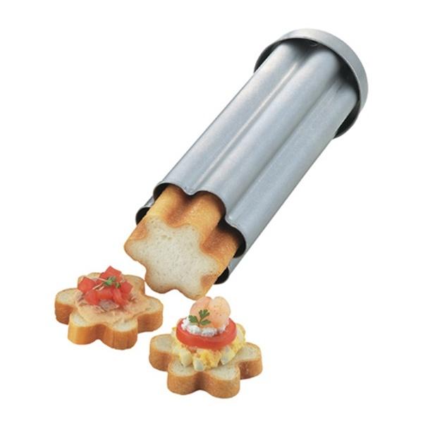 カナッペ型パン型抜き型フラワーブレッド花