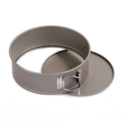 ケーキ型 デコレーション型 丸型 12cm 底取 バネ式デコ型 スチール