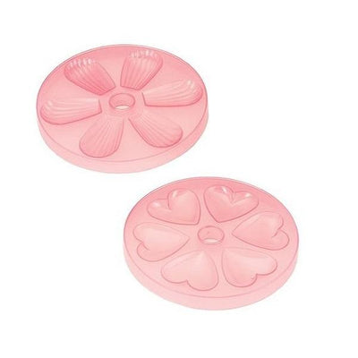 マドレーヌ型 レンジ用 ハート＆シェル型