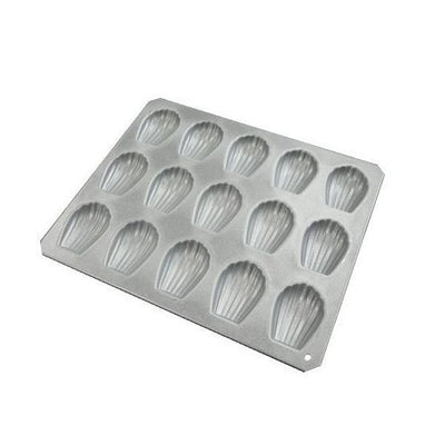 マドレーヌ型 アルブリット シェル型 15P アルミ フッ素樹脂加工