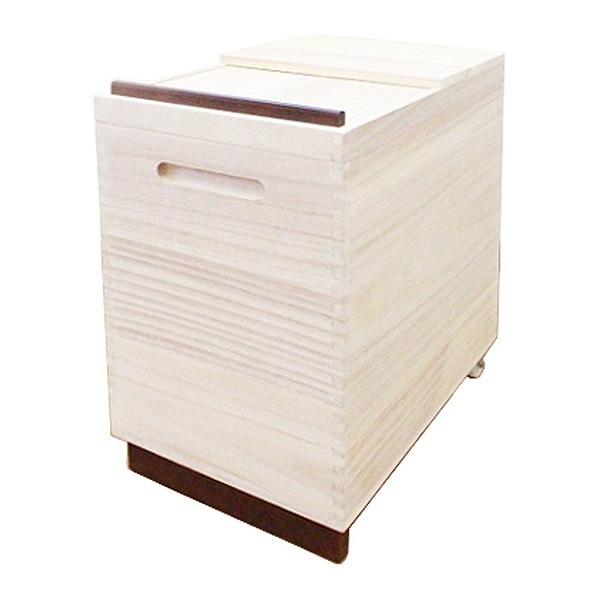 米びつ桐製RiceBox30kg計量マス付き