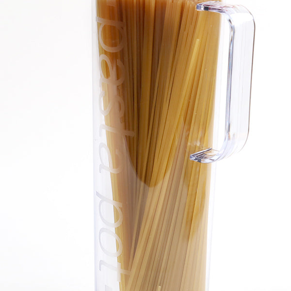 保存容器パスタ用計量機能付きハンドル付きなるほどパスタ