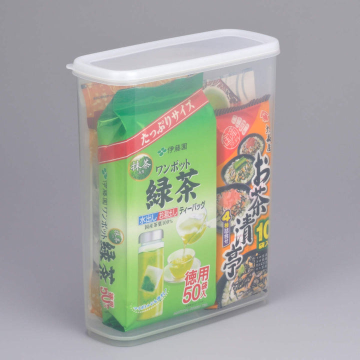 保存容器乾物ストッカー6L乾燥剤付きホワイト