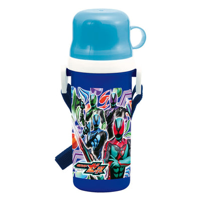 水筒 500ml 仮面ライダーゼッツ コップ付直飲みプラボトル