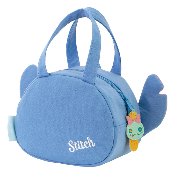 スエット素材ダイカットバッグスティッチランチバッグ