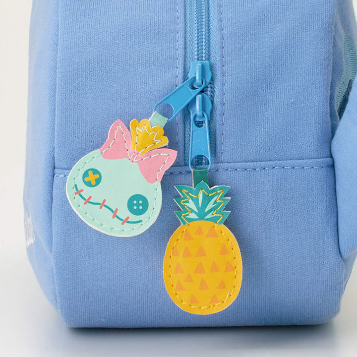 スエット素材ダイカットバッグスティッチランチバッグ