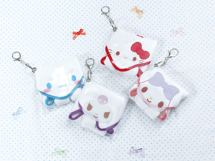 おしぼりパペット風おしぼりセットハローキティ