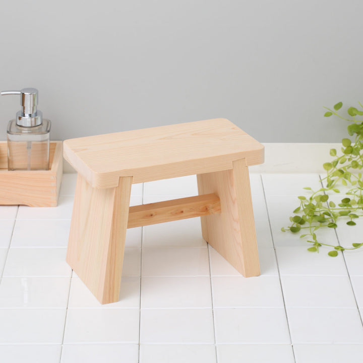 風呂椅子風呂イス桧風呂椅子（中）