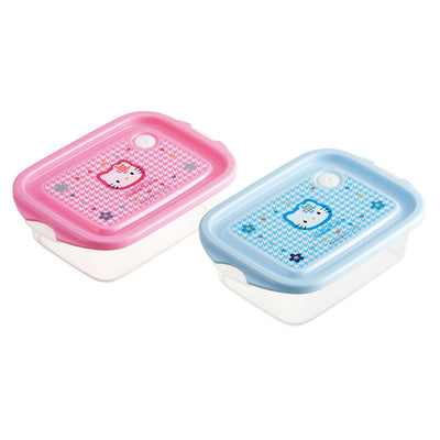 弁当箱 抗菌シールボックスM2P キティ カオハナ