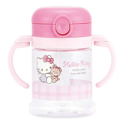 ストローマグ 折りたたみ 260ml ハローキティ 両手ハンドル付き
