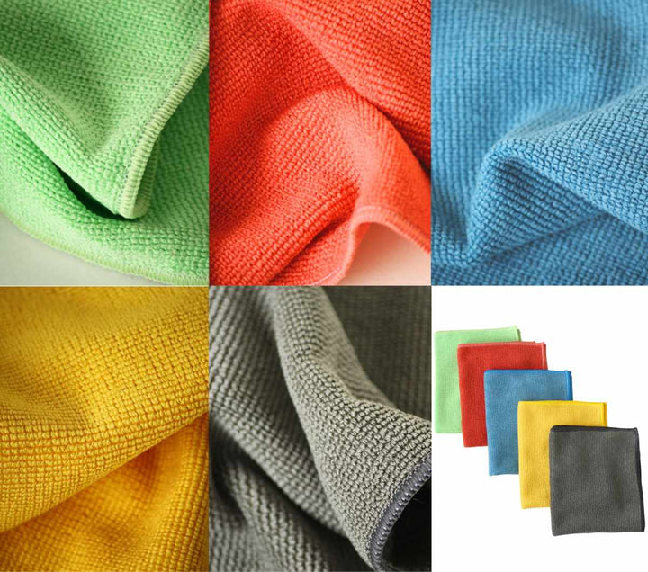 ふきんニットクロス掃除水だけで簡単洗濯機OK多用途