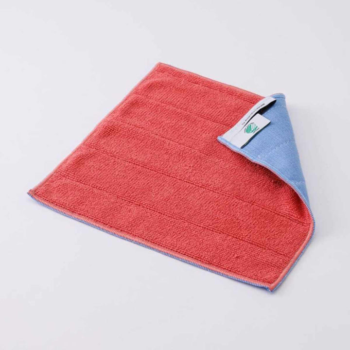 ふきんダブルクロス両面色違い掃除水だけで簡単洗濯機OK多用途