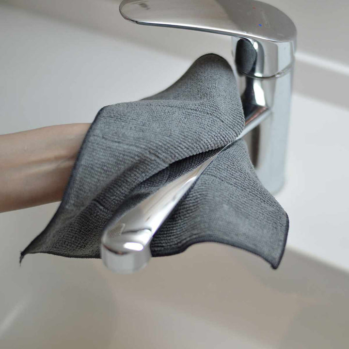 ふきんダブルクロス両面色違い掃除水だけで簡単洗濯機OK多用途