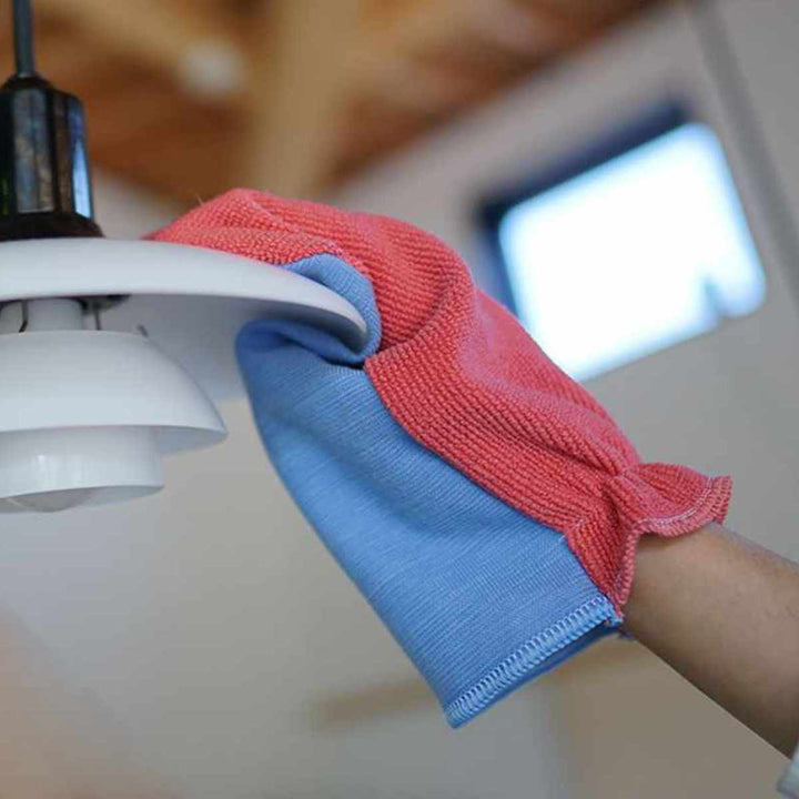 ふきんマルチグローブ両面色違い掃除水だけで簡単洗濯機OK多用途