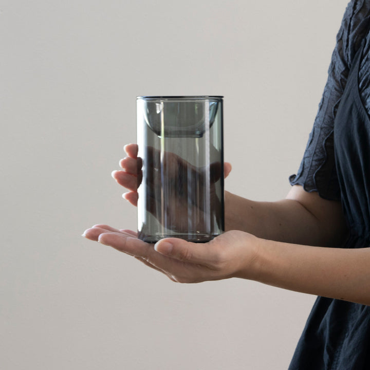 花瓶BULBVASE水栽培ガラスベースショート水耕栽培