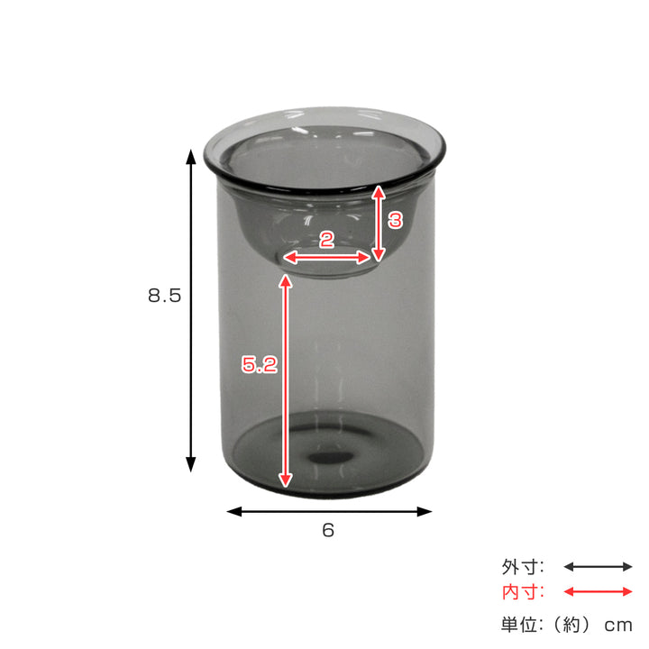 花瓶MINIBULBVASE水栽培ガラスベース8.5cm水耕栽培