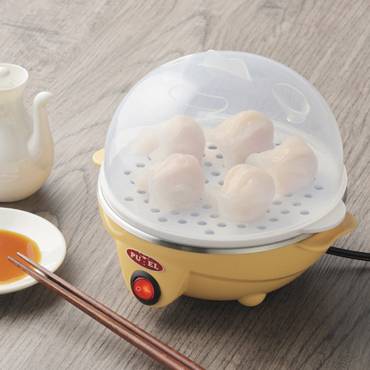 電気蒸し器2段プエルクイックミニスチーマー