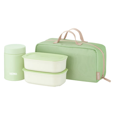 サーモス 弁当箱セット 800ml 真空断熱スープランチセット JEH-800