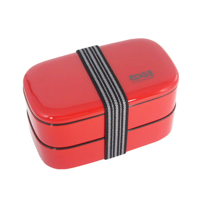 弁当箱 800ml 25EDGE オーバル2段ランチ