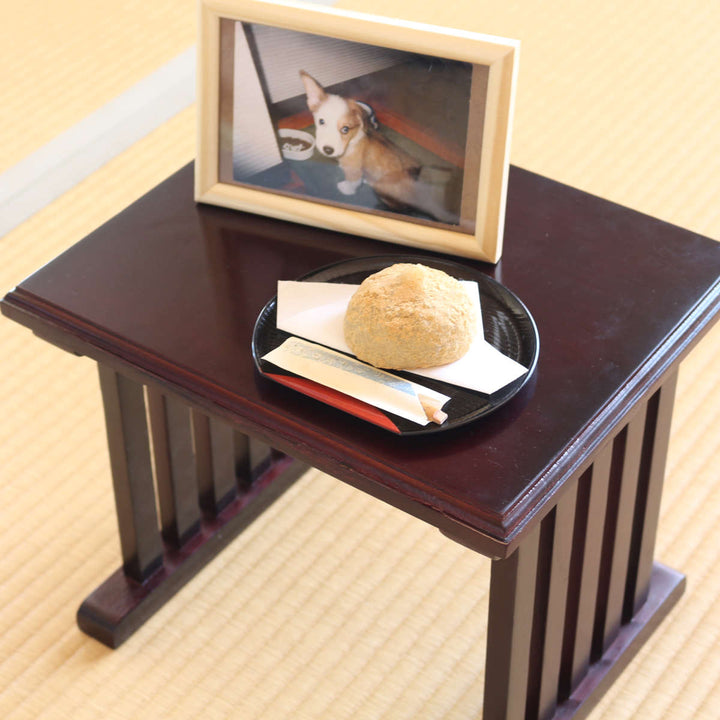 供物机仏壇前ミニテーブル桐製