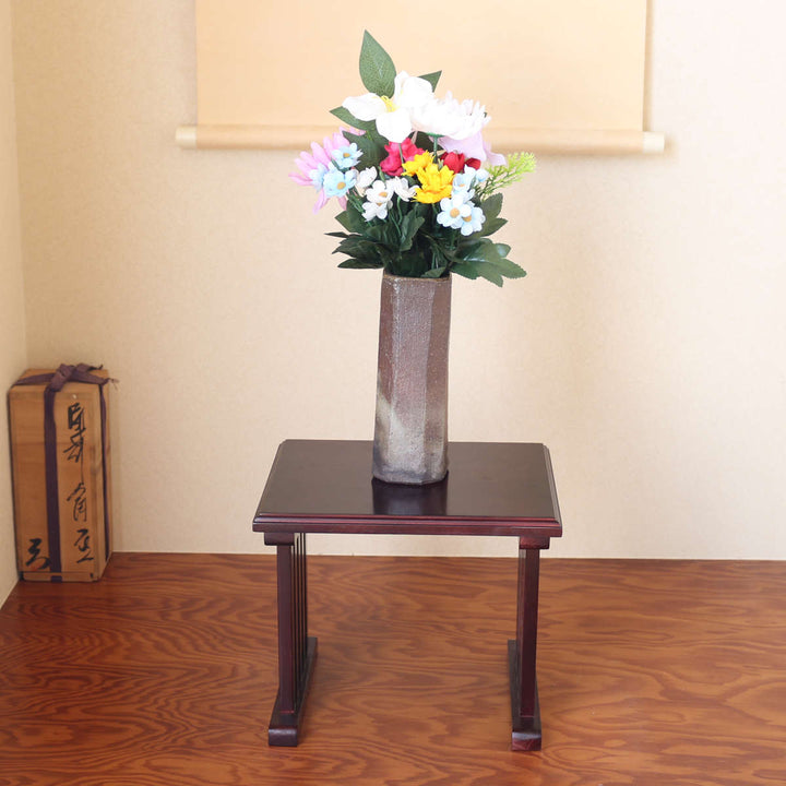 供物机仏壇前ミニテーブル桐製