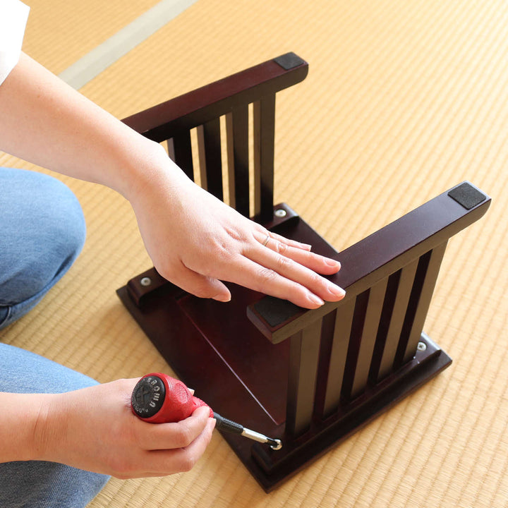 供物机仏壇前ミニテーブル桐製