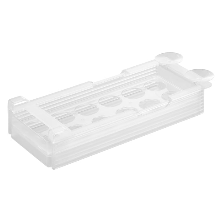 山崎実業tower冷蔵庫中棚下高さ調節卵ラックタワーＳ