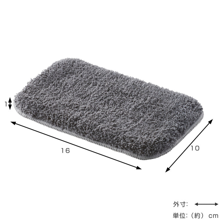 モップヘッド付け替えToffyタイルブラシバルコニーCL-JBM-MOPベランダワンタッチ