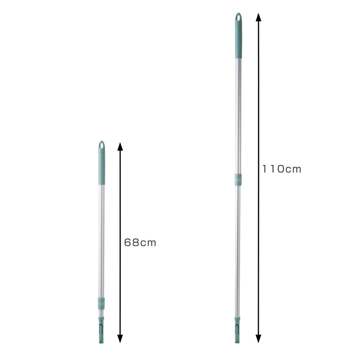 伸縮ポールToffyジョイント伸縮ポールフローリングワイパー伸縮ワンタッチ付け替え
