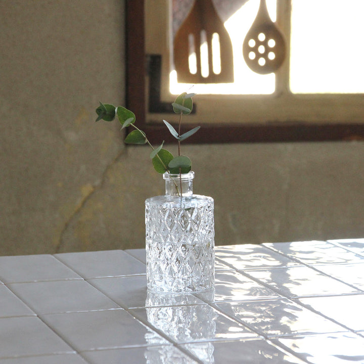 花瓶プチフラワーベースクリア