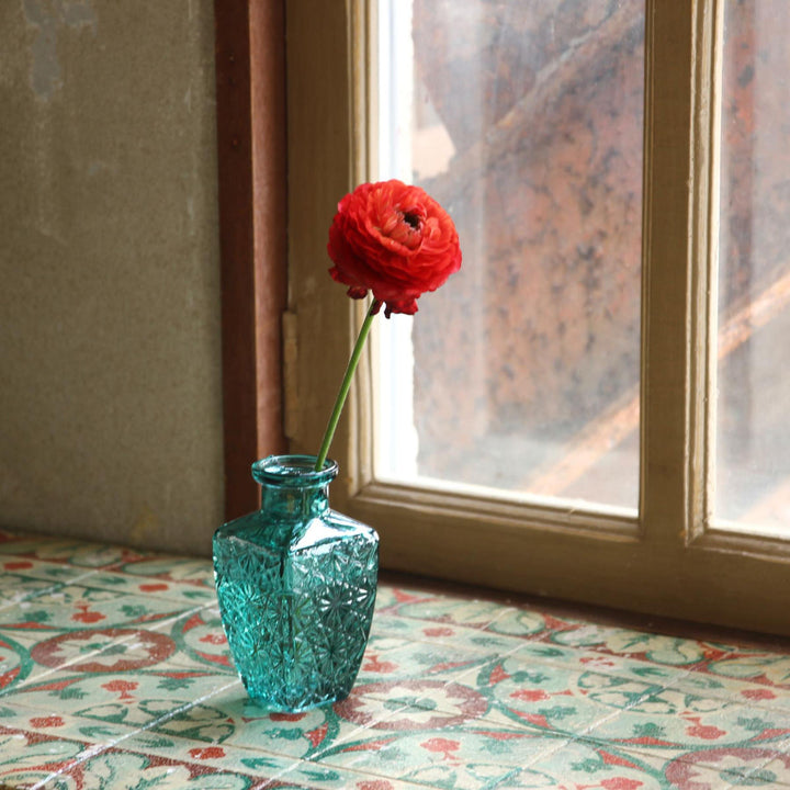 花瓶プチフラワーベースグリーン