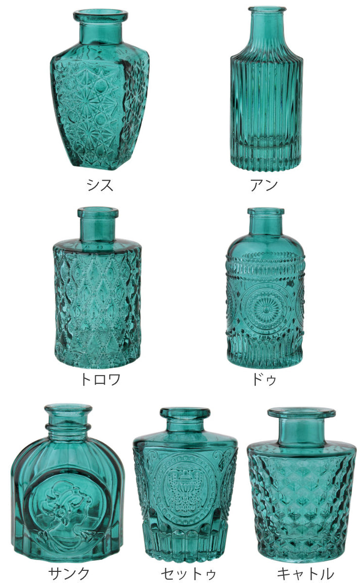 花瓶プチフラワーベースグリーン