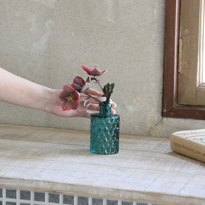 花瓶プチフラワーベースグリーン