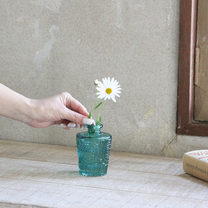 花瓶プチフラワーベースグリーン