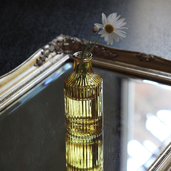 花瓶プチフラワーベースアンバー