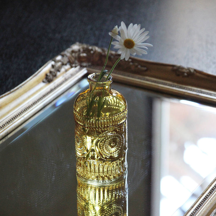 花瓶プチフラワーベースアンバー