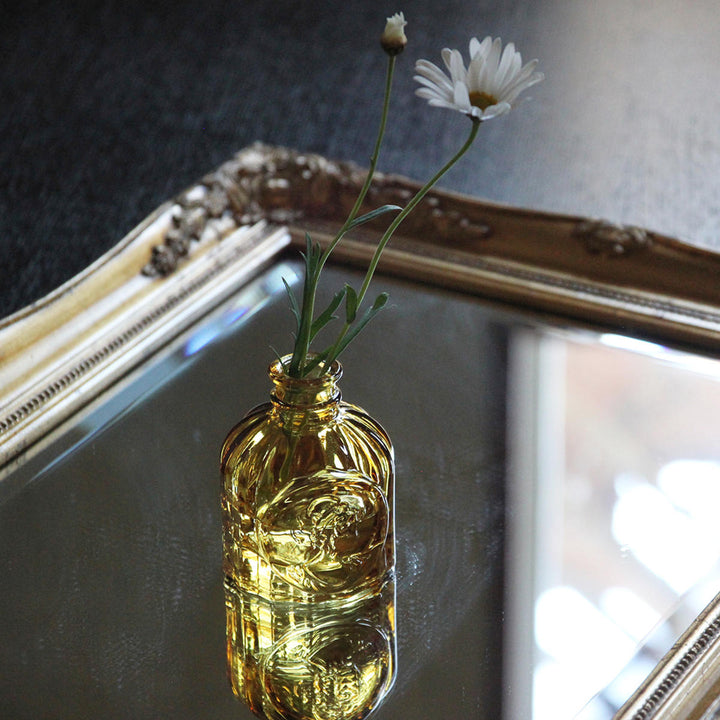 花瓶プチフラワーベースアンバー