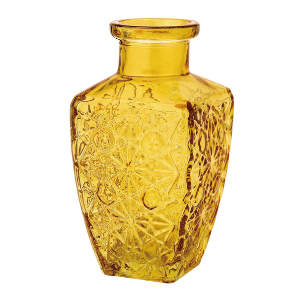 花瓶プチフラワーベースアンバー