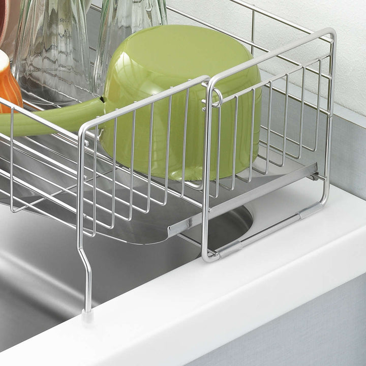 水切りラックシンクサイド幅の広がる水切り深型奥行47cm