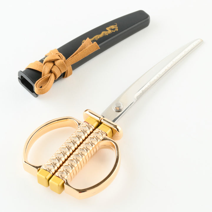 ハサミ日本刀はさみ金龍モデル掛け台付き