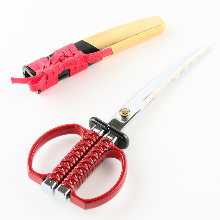 ハサミ日本刀はさみ織田信長モデル越前塗り