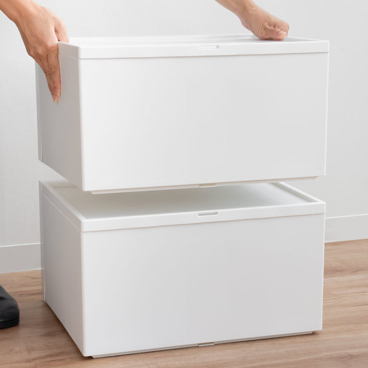 収納ケースクローゼットシステムワイド引き出しM幅45×奥行39.5×高さ24.7cm