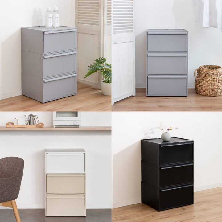 収納ケースクローゼットシステムワイド引き出しM幅45×奥行39.5×高さ24.7cm