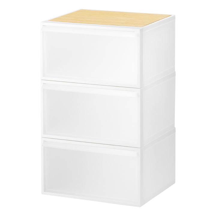 天板ワイドクローゼットシステム竹製天板