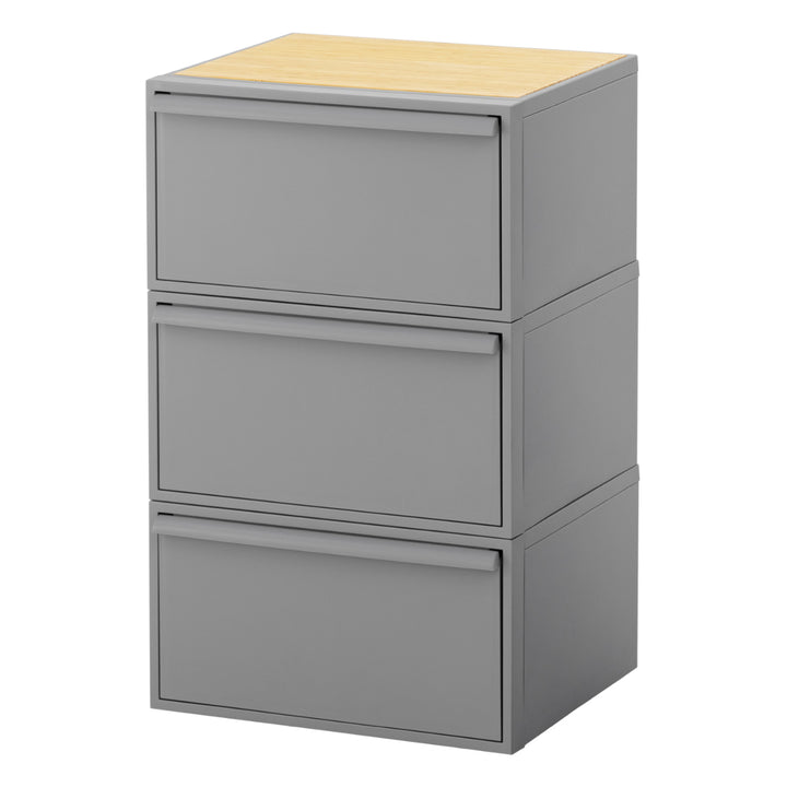 天板ワイドクローゼットシステム竹製天板